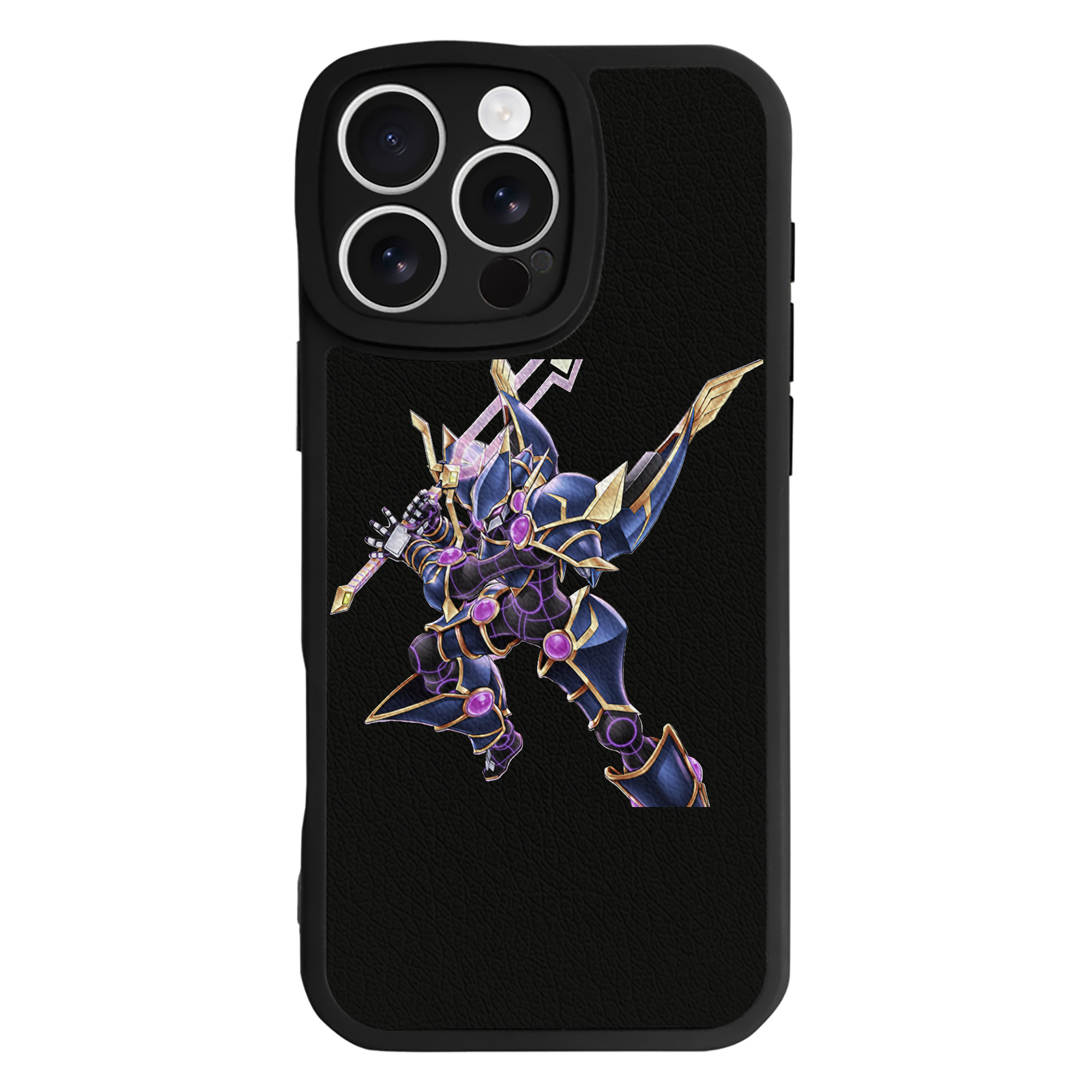 （画像用） 遊☆戯☆王 Yu-Gi-Oh! 【iPhone 16シリーズ対応】シリコンスマホケース（レザー調） 材質：シリコン